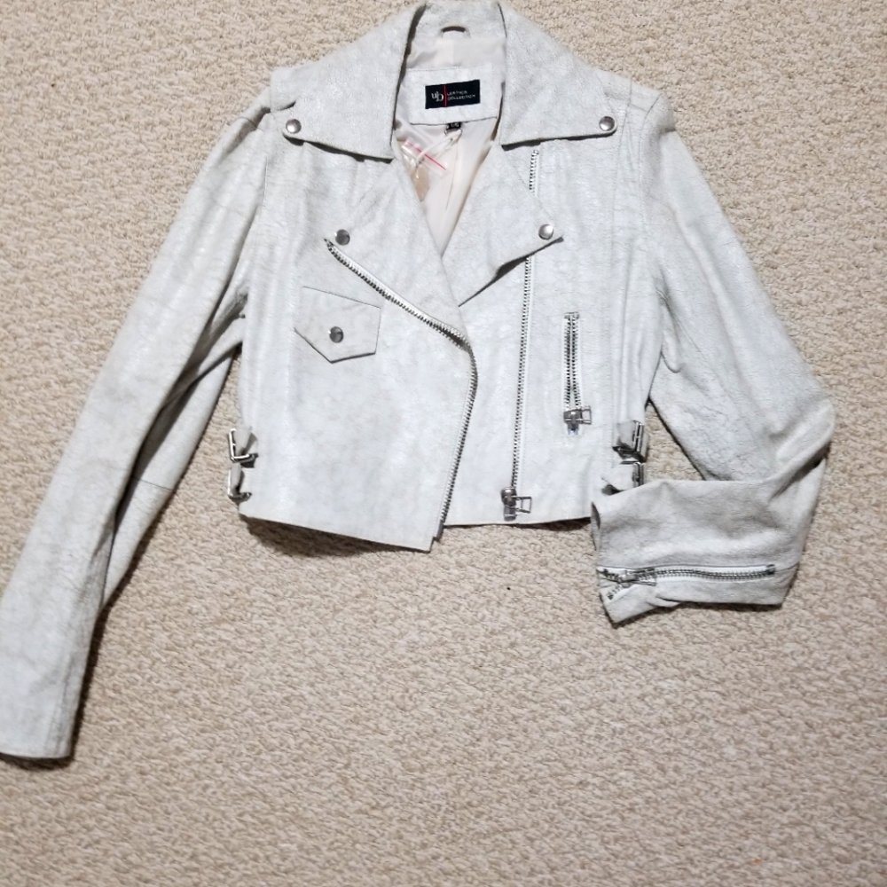 NWT UB Leather Jacket